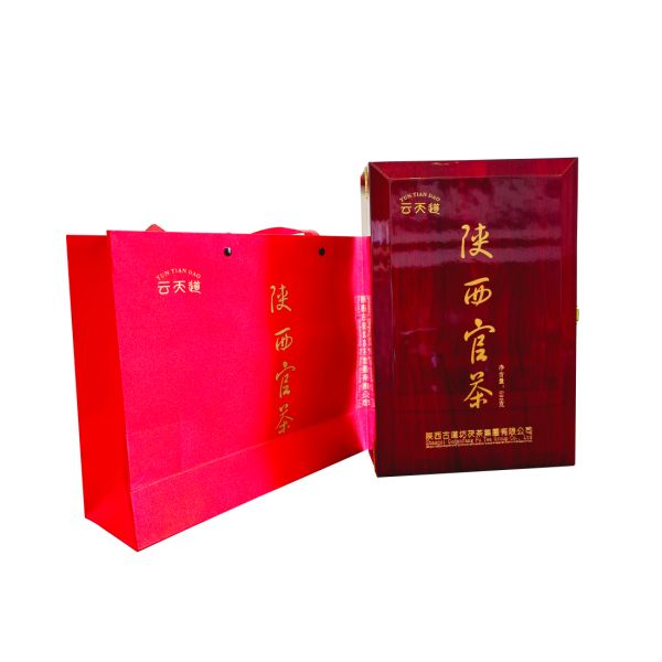 Square Shape Compressed Dark Tea Brick with and Compressed Design from Shaanxi