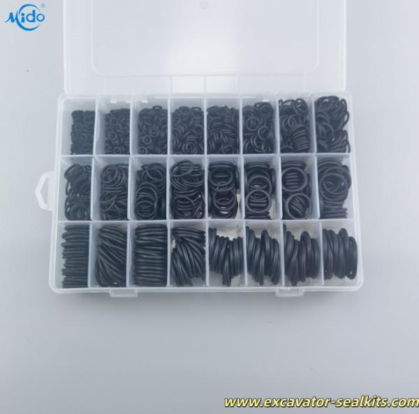 Buy High-Temperature Resistant SE Silicone Rubber O-Rings Set Box for Heavy-Duty Sealing at wholesale prices