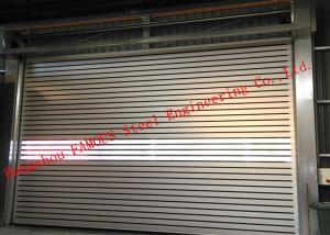 Quality Indoors PVC Fast Rapid Rise Door And Outdoors Hard Metal High Speed Rolling Shutter Door for sale