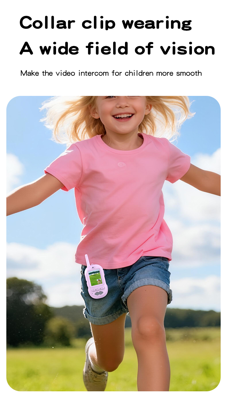 High Quality CCD Children Camera MicroSD Support Portable Mini Size HD Video Recording Safe Plastic ABS Material OEM/ODM Service