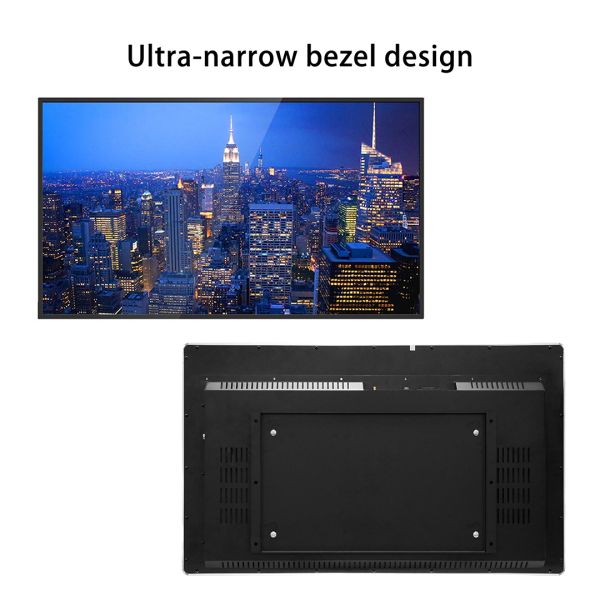 43 Inch Android Touchscreen Digital Signage | Wall-Mounted Elevator Advertising Display Media Player Shopping Mall Retail Store