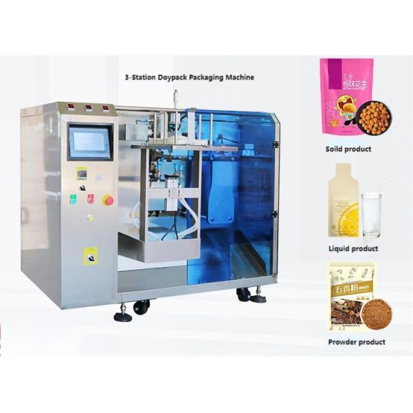 Automatic Doypack Packaging Machine For Seasoning Powder, Particle Seed Coffee Powder