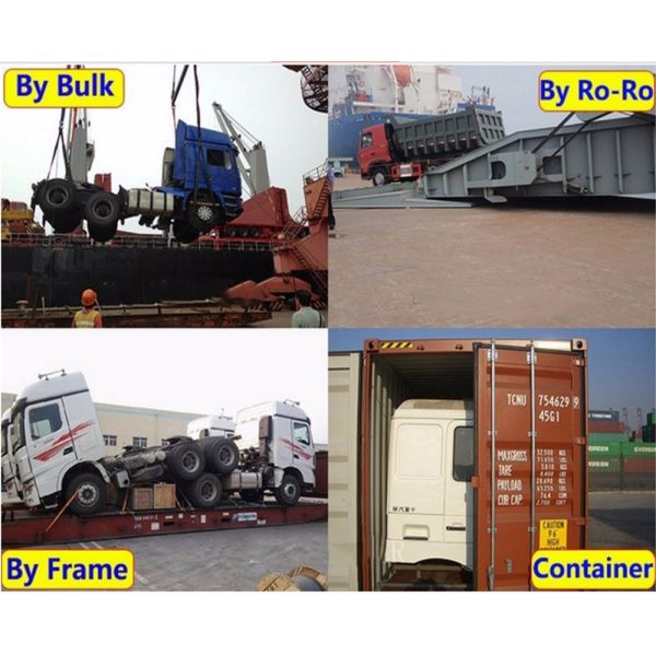 Heavy Duty Box Semi Trailer With Side Open Door 2 Axles Bulk Cargo Trailer