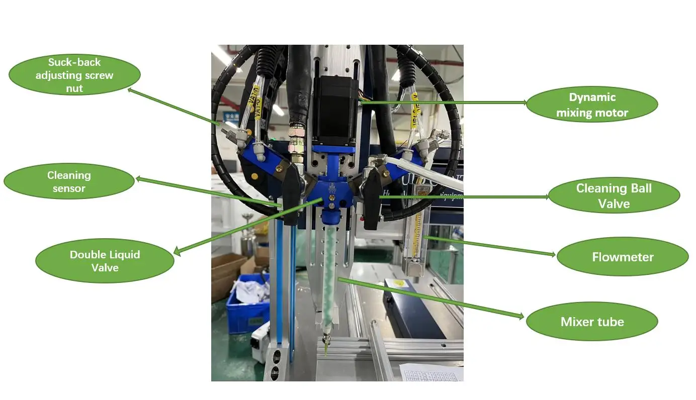 40L Tank Capacity Polyurethane Dispensing Machine for Epoxy Micro Dispensing Design