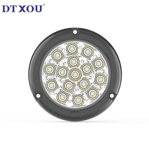 Blue round taillight LED 12V 24V