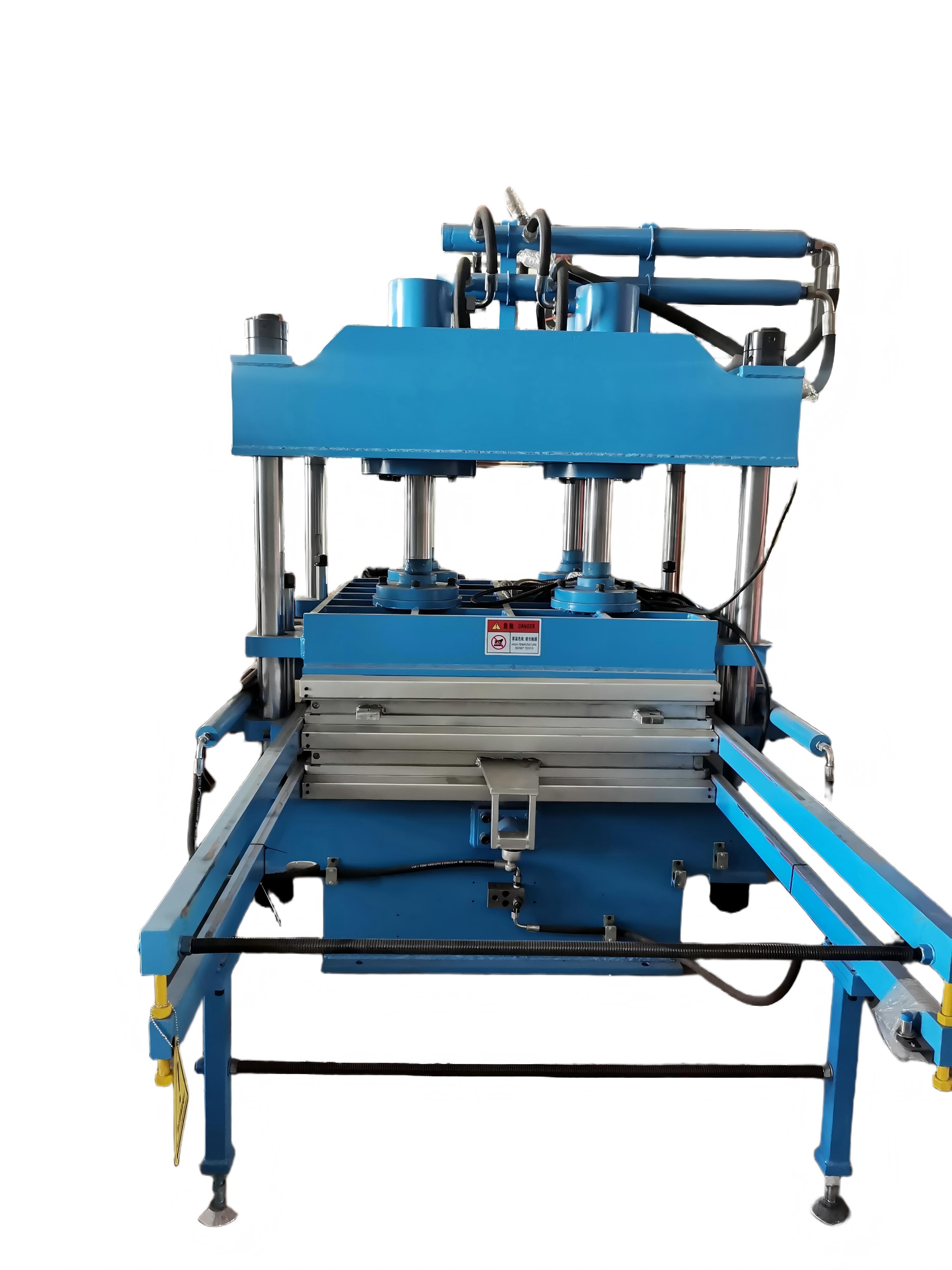 CE / ISO9001 Certified Rubber Floor Tiles Vulcanizing Machine with Multi-Layer Vulcanization and Precise Hydraulic Temperature Control