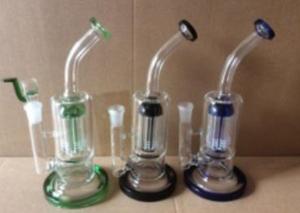 China Awesome Pyrex Glass Recycler Bong Percolator Bong From China on sale
