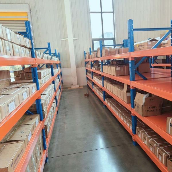 5 Shelves Warehouse Storage Rack Metal Boltless Industrial Shelving Customized Width