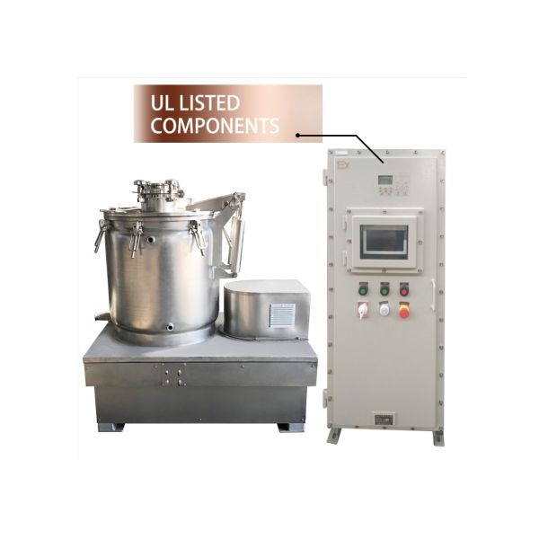 SS304 Top Discharge CBD Jacketed Herbal Hemp Extraction Machine