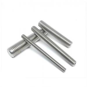 Quality ASTM A193 Threaded Rod B8M Stud Bolts Carbide Solution Stainless Steel 316 for sale