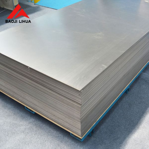 Pickled Hot Rolled Titanium Sheet Gr2 Gr5 Titanium Plate ASTM B265