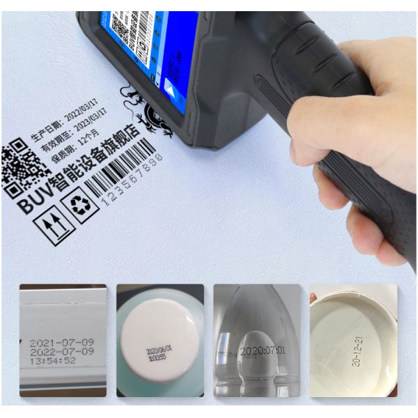Semi-automatic Handheld Inkjet Printer for Portable Batch Coding and Expiry Date