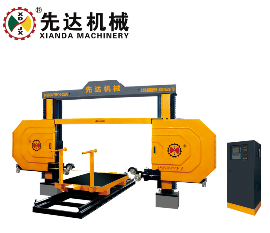 Discovery 4 CNC Diamond Wire Saw machine front view
