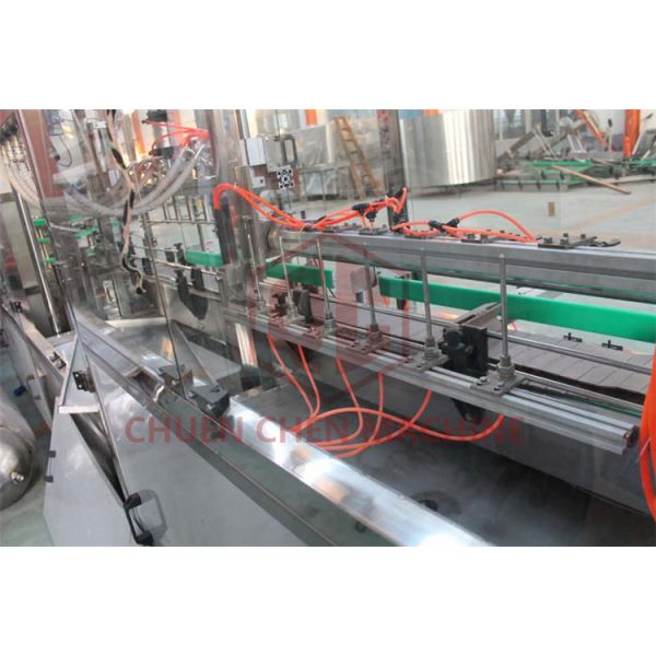 Twist Off Cap Sauce Filling Machine , Linear Type Sauce Bottling Machine