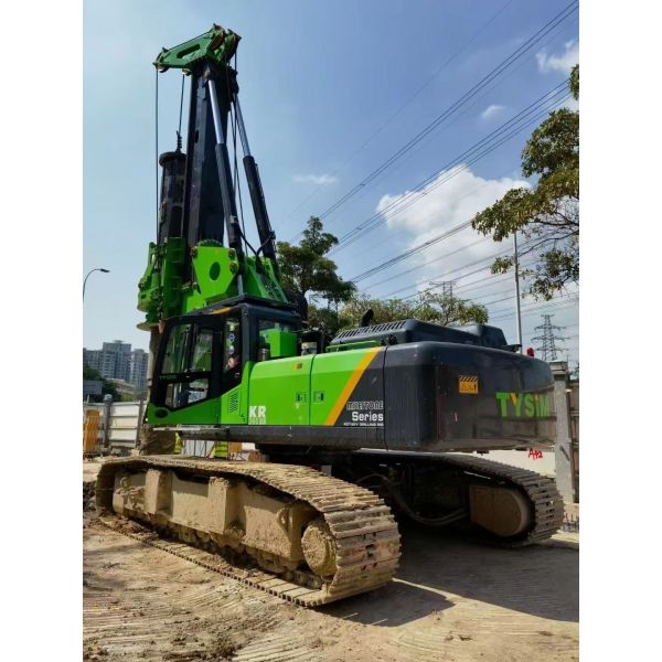 High Performance Fully Hydraulic Rotary Drilling Rig 320kN.M Torque 2000 Diameter Hydraulic Crawler Excavator
