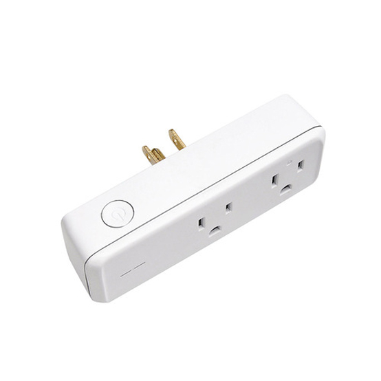Wall Power Socket And Wall Tap One Input 2 Outlet UL cUL passed