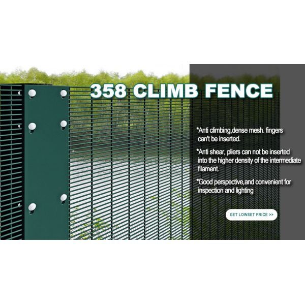 PVC coated 358 High Secuirty Wire Fence