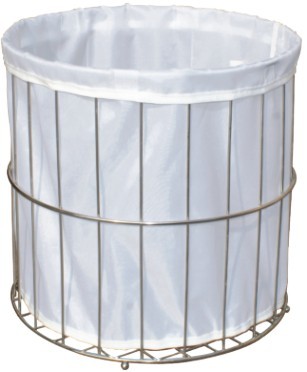 Stainless Steel Laundry Basket for Linen smooth finish