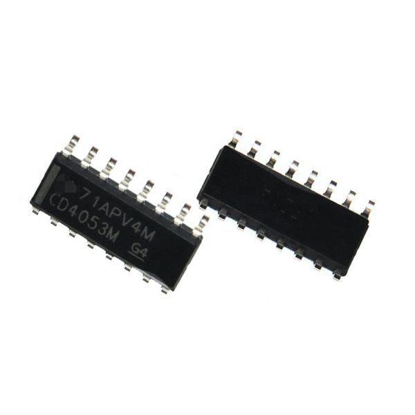 Integrated Circuit CD4053B Multiplexer Switch ICs SOIC-Narrow-16 240 Ohms CD4053BM96