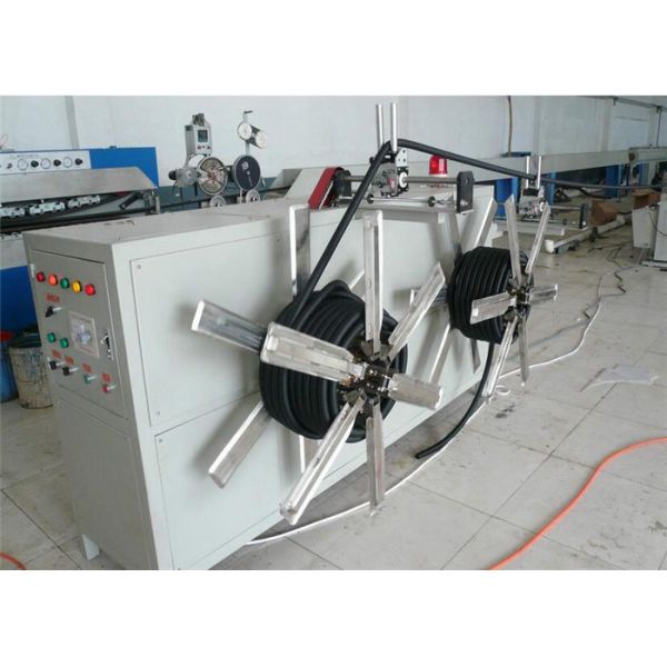 CE Plastic Extrusion Machine PVC PE Double Wall Corrugated Pipe Extruder