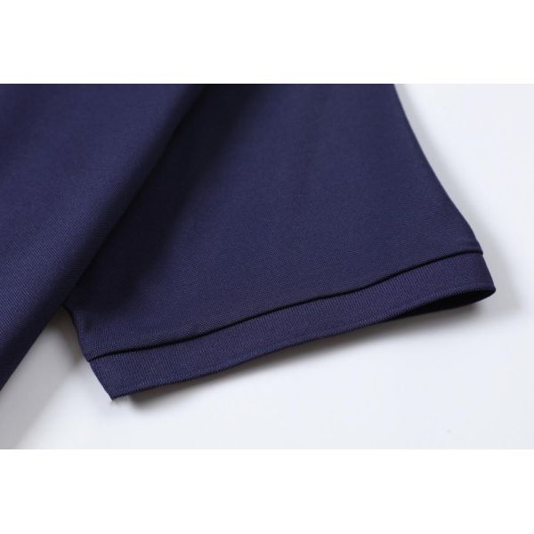 100% Polyester Men's Summer Golf T-Shirt Quick Dry Custom Logo Solid Print Size Colored Knitted for Polo Shirt