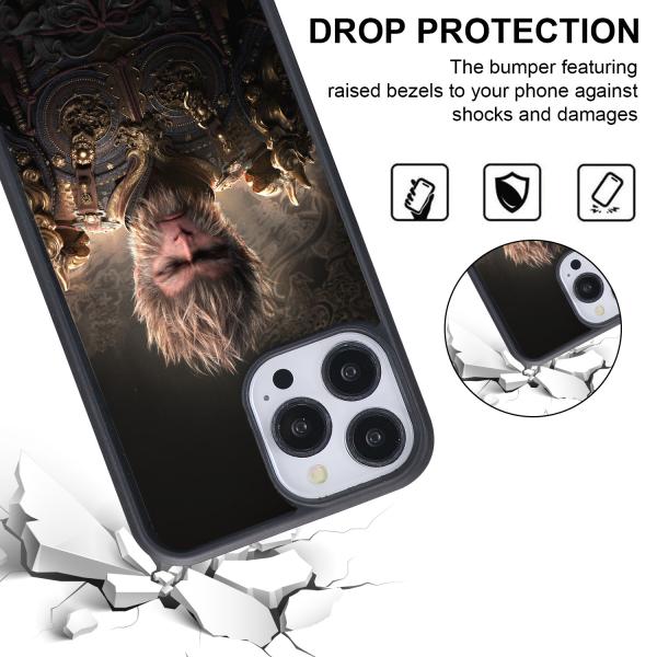 Black / White Shockproof iPhone Cases Customized Sublimation 2D Mobile Cover With TPU Non Slip Edge