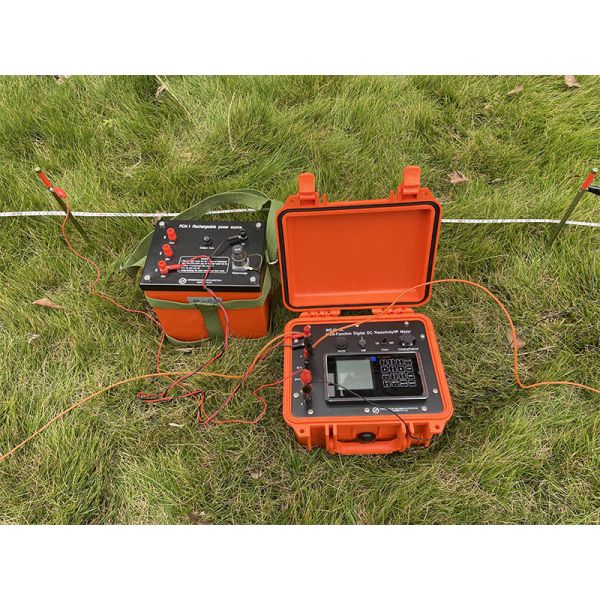 Digital DC Res/IP Meter Multifunction Geophysical Underground Water Detector with High Anti-Interference Performance