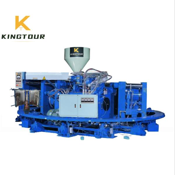 PLC Safety Shoe Making Machine 380V / 220V PVC Footwear Making Machine KT-819