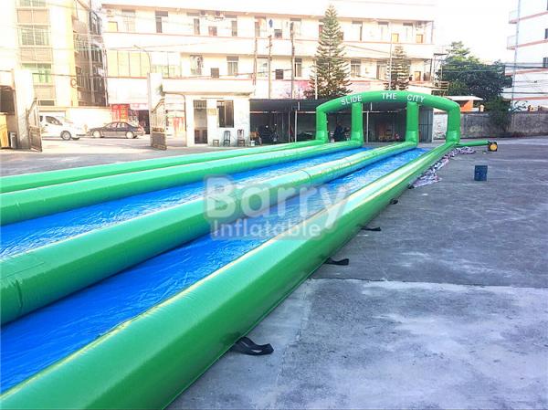 Buy Customized Size Giant Inflatable Slide For Kids / Adults 3 Years Life Span at wholesale prices