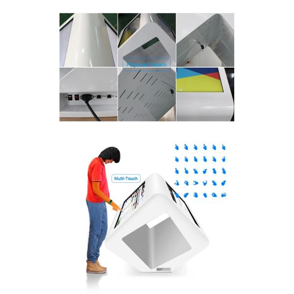 Airport Touch Self Service Kiosk Information Checking Digital Wayfinding Kiosk