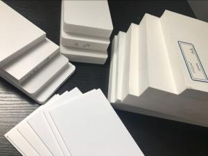 China White Weatherproof Insulation Foam Board , Custom Printed Polystyrene Foam Sheets on sale