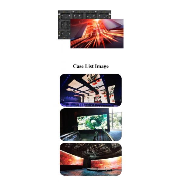 Multicolor Indoor LED Wall Screen Panel P3.91 P5.95 Fixed Installation