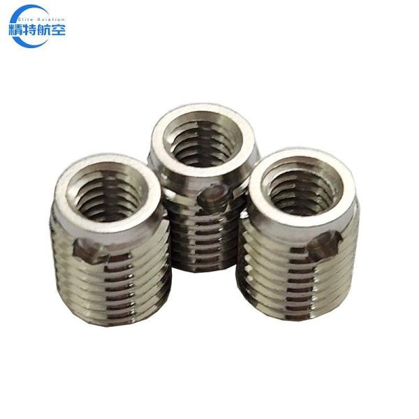 Thread Accuracy 6h Stainless Steel SS304 Brass Insert with Circular Hole Self-Tapping Insert Nut M12 Easy to Install