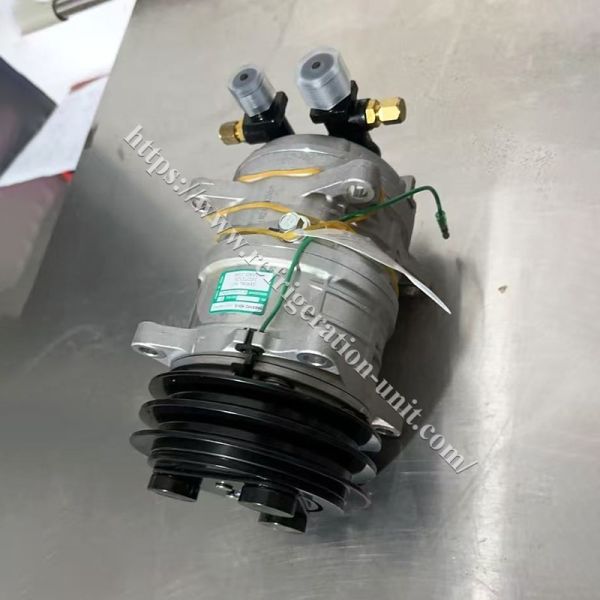 TK15 TK16 TK21 TK31 THERMO KING original compressor no oil inside available for air express for the transport refrigeration unit