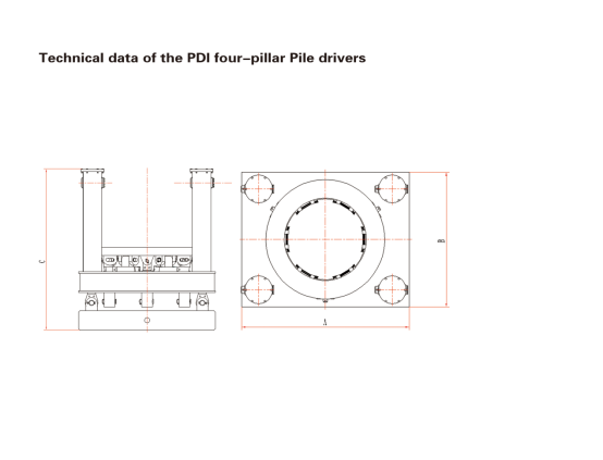 Remote Control 1000mm Dia Hydraulic Casing Extractor For Piling