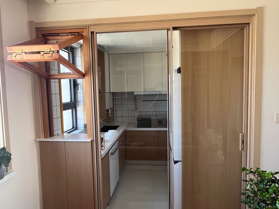 Manually Operated Aluminium Glass Folding Windows Horizontal Folding Local