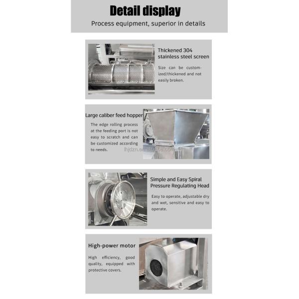 Industrial fruit pulper fruit jam make machine mango juice making machine