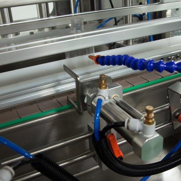 Automatic Piston Pump 50ml-5000ml Quantitative Ghee Filling Machine For Plastic Pet Bottle