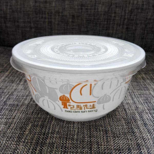 Snack Disposable Food Containers Restaurant Disposable Plastic Square Customized Color