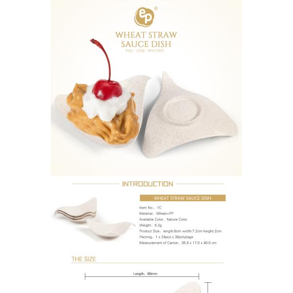 Eco-friendly cute clear disposable PS plastic mini sweet dishes