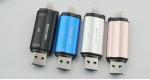 3 In 1 USB Flash Drive With Lightning Connector , Apple USB Memory Stick