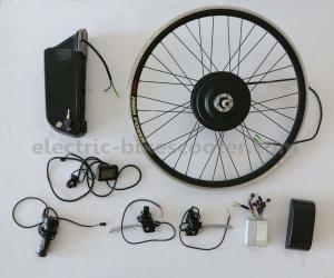 Quality 36V 10.4Ah Ebike Conversion Kit , Electric Bike Hub Motor Conversion Kit With Batteries for sale