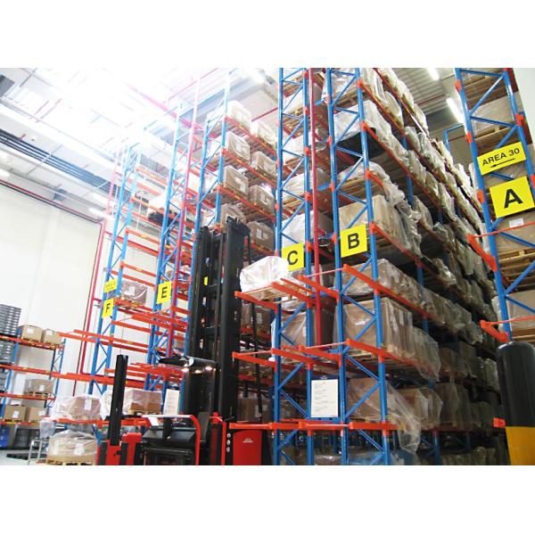 ODM & OEM Supported Very Narrow Aisle Pallet Racking System for Large Quantity Product