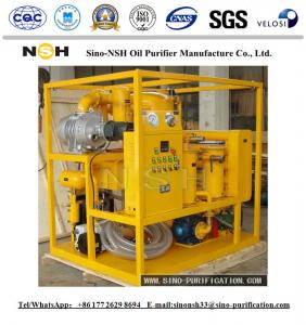 China Vacuum Transformer Portable Oil Purifier 6000L/H Mobile System 135Kw Double Stage on sale
