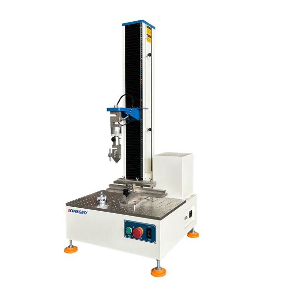 ingle Column Universal Tensile Compression Test Equipment For Rubber Plastic Fabric ASTM D695
