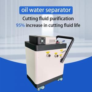 Quality Stainless 220V CNC Coolant Oil Skimmer Machine Tool Water Tank Remove Floating Oil for sale