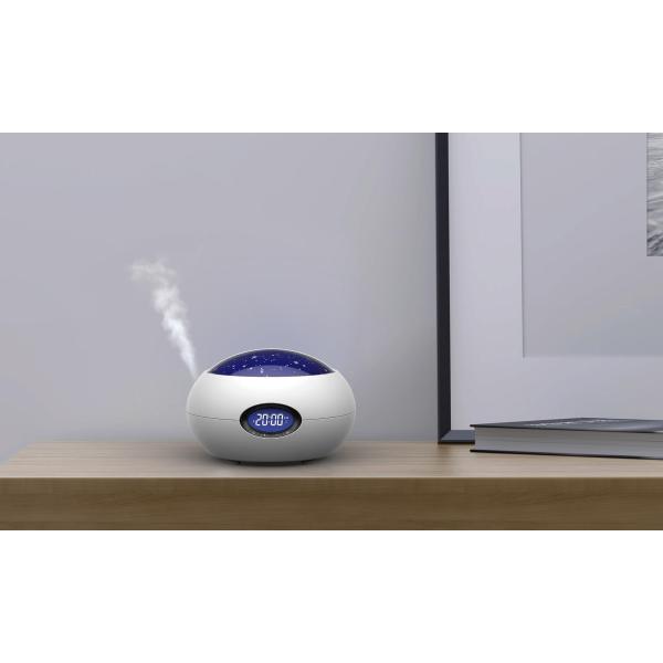 Commercial DC24V 200ml Essential Oil Diffuser Alarm Clock