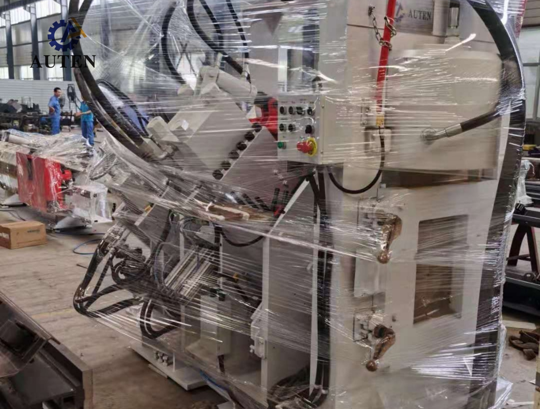 Precision High Speed CNC Punching Marking And Shearing Line For Angles With Smart Control