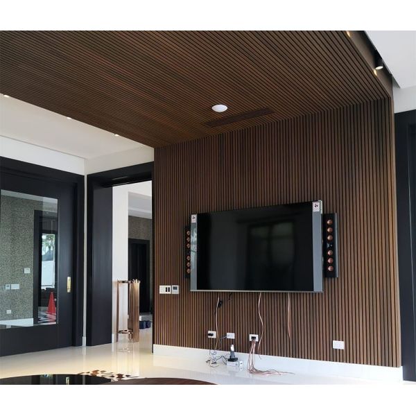 Thermal and Sound Insulation Wpc Plastic Composite Outdoor Wall Cladding for Exterior Wall