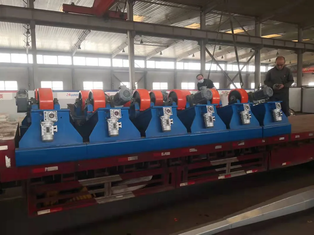 Steel Pipe Blasting Deruster for 3LPE Coating Line 48-3000mm